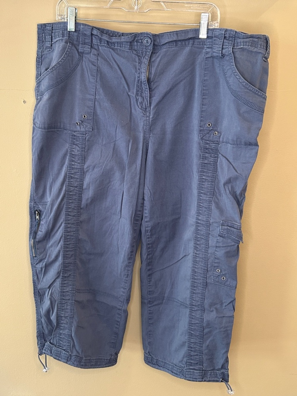 Style & Co. Women’s Slate Blue Cargo Capris
